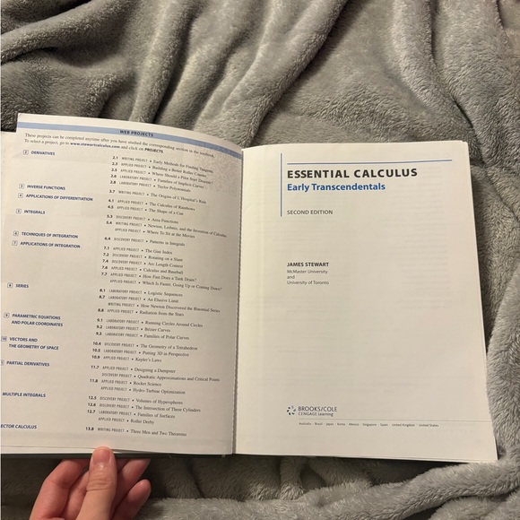 Essential Calculus Second Edition Textbook - Picture 3 of 3